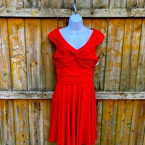 Red Boston Proper Size 12 cocktail dress